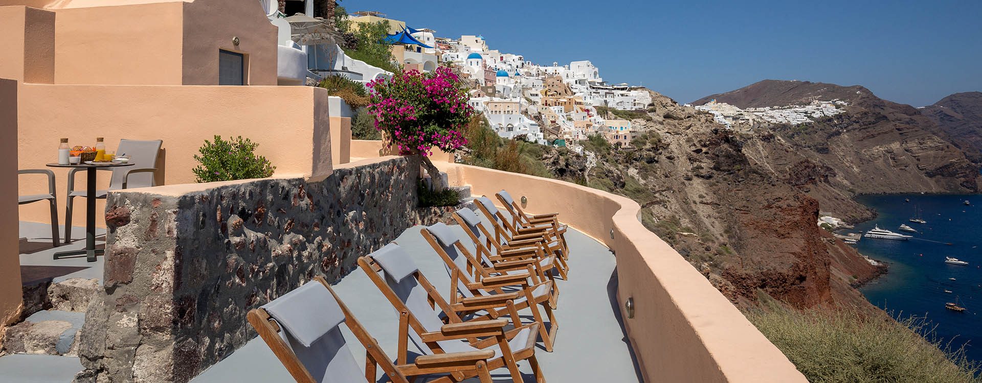 accommodation oia santorini | Horizon Aeifos Suites